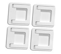 BESTonZON 4 Pcs Butée De Fenêtre Serrure De Porte Porte Coulissante Poignée De Porte Patio Serrure De Porte Barres De Sécurité De Fenêtre Serrure De Sécurité De Fenêtre Serrure De Fenêtre