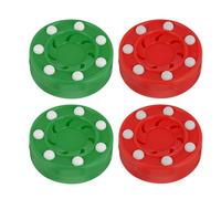 BESTonZON 4 Pièces Balle Lumineuse Accessoires De Hockey Pucks De Hockey à Rouleaux PP