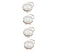 BESTonZON 4 Pièces boîte à sucette multifonctionnelle pour articles de puériculture étui à tétine pour le rangement étui porte-sucette pour le rangement