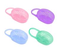 BESTonZON 4 Pièces Boîte De Rangement Pour Tétines Boîte De Protection Pour Tétines Contenants Plastique Pour