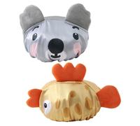 BESTonZON 4 Pièces bonnet de étanche dessin animé d'oreille pour la chapeaux de pour adultes bonnets de bonnet enfants chapeau de pour enfants