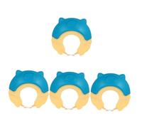 BESTonZON 4 Pièces bonnet de shampoing bonnet de shampoing bonnet de en silicone pour tout-petit bain bebe accessoires accessoire bain bebe shampoing pour enfants bain de bébé