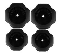 BESTonZON 4 Pièces Bouton D'autocuiseur Poignées De Couvercle De Casserole Poignées Dautocuiseur Poignée De Vapeur Poignée De Pot Plastique Poignée De Couverture Haute Pression Faire Tourner