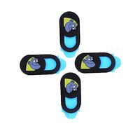 BESTonZON 4 Pièces Couvercle D'Objectif Curseur De Caméra Couverture De Caméra Mignonne Couverture De D'Ordinateur e De De Confidentialité e De De