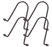 BESTonZON 4 Pièces Crochets de Gouttière pour Lot de Supports Résistants pour Fixation de Décorations Extérieures et Adaptateurs de Gouttière