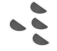 BESTonZON 4 Pièces De La Guitare Guitares Basses Décalcomanies De Rosace De Protège-médiator Pour Électrique Plaque Arrière De Pickguard Plastique