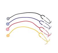 BESTonZON 4 Pièces Kit de Stéthoscopes DIY pour Garçon Fille de Médecin Plastique pour Jeux de Rôle Accessoires pour Infirmier et Médecin Favorise Créativité et Apprentissage Pratique