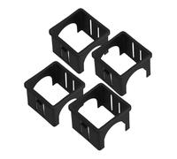 BESTonZON 4 Pièces Manchons de Tube Carré pour Équipements de Fitness Lot de Renforcement Stabilité du Bruit Conception pour Différents Modèles et Marques de Machines