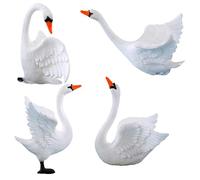 BESTonZON 4 pièces Mini Décoratifs Plastique Figurines de Micro Paysage Accessoires DIY pour Pots de Fleurs Ornements Compacts et pour Balcon Jardin