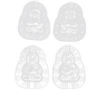 BESTonZON 4 Pièces Moules de Transparent pour Fruits et Légumes pour Jardinage Culture de Plantes Outils de Décoration Adorables et Durables