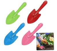 BESTonZON 4 Pièces Petits Outils de Jardinage de Ergonomiques pour Creuser et Transplanter Outils de Plantation Colorés Rouge Bleu Vert Rose