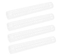 BESTonZON 4 Pièces Pilier d'escalade Plantes Usine sphaigne Colonne grimpante végétale Grand Accessoires de Jardinage Pôle d'escalade de Jardinage Titulaire de l'escalade Plastique Blanche