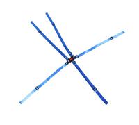 BESTonZON 4 Pièces Point High Chair Harness Straps Adjustable Replacement Safety Belt For Stroller And Chair Secure Fit