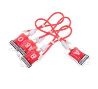 BESTonZON 4 pièces Porte-clés Sang Réaliste avec Affichage Du Groupe Sanguin B Ab Accessoire Original pour Clés Sac et Téléphone Décoration Unique pour Fête Vampire