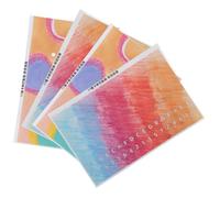 BESTonZON 4 pièces Stickers Kalimba Notes pour Piano à Doigt Débutant Autocollants Échelle Colorés Faciles à Installer Accessoire Pratique pour Apprentissage Du Kalimba