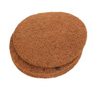 BESTonZON 4 pièces Tapis de Nidification pour Pigeons Lot de Matelas Fibre de Respirant pour Oiseaux Tapis de Nid Doux pour Œufs de Pigeon Diamètre Épaisseur