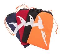 BESTonZON 4 Pièces Trousse de Rangement Étanche pour Piquets de Tente Camping Pochette Résistante pour Clous et Marteau Set Rangement Pratique pour Outils de Tente Plein Air