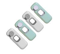 BESTonZON 4 Pièces Verrous De Sécurité Pour Meubles Loquets De Sécurité Pour Garçon Fille Pour Placards Adaptés Aux Portes