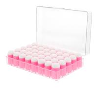 BESTonZON 40 Éponges à Dessin pour Peinture et Graffiti Protège-Doigts en Mousse Rose Outil de Tampons DIY pour Loisirs Créatifs et Activités Artistiques