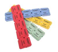 BESTonZON 400 Billets de Tombola en Papier pour Événements, Lot de 400pcs Faciles à Distribuer et Transporter, pour Tirages Sort et Récompenses de Fête