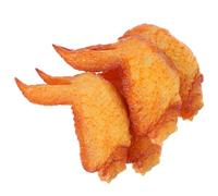 BESTonZON 4pièces Ailes De Poulet Factices Réalistes Nourriture Artificielle pour Jeu De Cuisine Accessoires De Nourriture pour Poupée