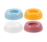 BESTonZON 4pièces Anneaux de Rechange pour Biberons Colliers à Vis Anti-fuites Alimentation Accessoires pour Biberons
