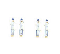 BESTonZON 4pièces Autocollants Muraux Animaux Cartoon Pour Garçon Fille De Mesure De Croissance Amusante Et Créative Décoration Murale Idéale Pour Chambre Garçon Fille