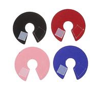 BESTonZON 4pièces Collier Anti-Morsure pour Perroquets Collier De Protection Respirant pour Oiseaux De Compagnie De Récupération du Cou Prévention des Griffures Et Blessures Couleurs Mélangé