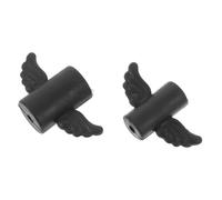 BESTonZON 4pièces De Câble Cartoon Sauve-câble De Chargement Synchronisation USB Noir pour Prévenir Casse Et Détériorations