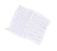 BESTonZON 4pièces Lingette Mousseline De Coton Lot De Serviettes Absorbantes Couches Prémouillé Ultra Doux Et Sèche Rapide Blanc