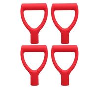 BESTonZON 4pièces Manche De Pelle Plastique Forme De d De Rechange De Diamètre Intérieur pour Pelles De Deneigement Bêches Outils De Jardinage