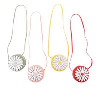 BESTonZON 4pièces Mini Sacs Daisy Lot Bandoulière pour Garçon Fille Petits Sacs à Main pour Filles Adaptés pour Ranger Objets Courses