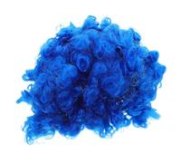 BESTonZON 4pièces Perruque Afro Bou Drôle et Extravagante Coiffe de Clown pour Cosplay Style Disco Années Déguisement pour Halloween