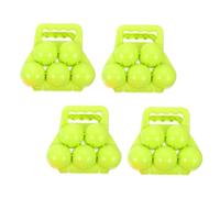 BESTonZON 4pièces Pince pour Boules de Neige Outils de Fabrication de Jouets Hiver Jeu de Neige avec Pinces Jouet pour Garçon Fille Couleur Aléatoire