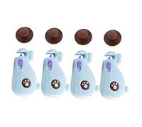 BESTonZON 4pièces Verrou De Sécurité Auto-adhésif Pour Garçon Fille Protection Pour Tiroirs Et Armoires Pour Prévenir Accidents Des Bébés