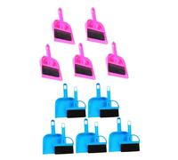 BESTonZON 5 Ensembles Mini Pelle et Balai de Nettoyage Ergonomique pour Cages Animaux Set Compact pour Adapté Aux Reptiles et Petits Mammifères