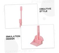 BESTonZON 5 Ensembles Miniature Dollhouse Cleaning Set with Realistic Broom and Dustpan for Dolls Safe and Detailed Cleaning Accessories for Pretend Play