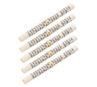 BESTonZON 5 Ensembles Rouleau de Mezouza de Porte Juive, Beige, en Papier,