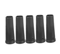 BESTonZON 5 Pièces Connecteurs de Manche Acier pour Outils de Jardinage Manchons de Tube de Soudure Tapered pour Râteau Cultivateur Solide et Durable pour Poignée