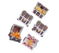 BESTonZON 5 pièces Décoration Aquarium Coffre Au Trésor Doré Résine Stable Créative Ornement Poisson