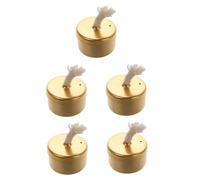 BESTonZON 5 Pièces Lampe à Mini Portable Réchaud à pour Expériences Intérieur et Activités de Plein Air Design Compact et Élégant pour Utilisation Pratique