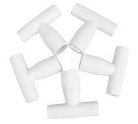 BESTonZON 5 Pièces Lot de Poignées de Rechange Plastique T pour Pelle Ménage Prise Ergonomique Antidérapante Poignée Durable pour Outils Jardinage et Déneigement