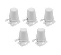 BESTonZON 5 pièces Mécanisme Horloger Plastique DIY Lot pour Robot à Remontage Sens Horaire Accessoires pour Pâte à Modeler et Artisanat