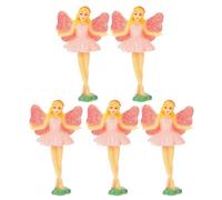 BESTonZON 5 pièces Poupée Ballet Danseuse pour Boîte à Musique Accessoire Princesse Figurine Danseuse Adorable et Réaliste Décoration Magique pour Cadeau