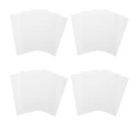 BESTonZON 50 Étiquettes Autocollantes A4 Mates Imprimables pour Imprimantes Laser et Jet d'Encre Autocollants Carrés 8 Cases à Coins Droits Papier Adhésif Auto-Adhésif pour Étiquetage