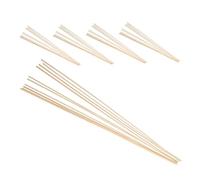 BESTonZON 50 Pièces Bamboo Craft Sticks pour Fabrication de Bâtons Naturel Accessoires DIY pour et Activités Manuelles Garçon Fille Sticks pour Stabilité et Créativité Plein Air