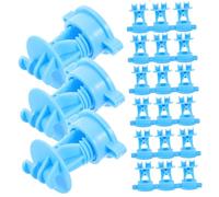 BESTonZON 50 pièces Isolateurs de Clôture Électrique Isolation Sûre pour Clôture de Ferme Accessoires Légers et Résistants pour Système de Sécurité à Haute Tension