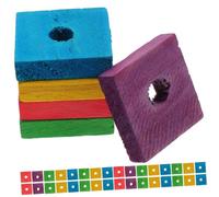 BESTonZON 50 Pièces Jouets à Mâcher pour Perroquets de Stimulation et Usure Naturelle du Bec pour Coordination Oiseaux