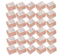 BESTonZON 50 Pièces Scale Cartoon Style Small Business Mailing Packaging for Miniature Scenes and Decorative Accents