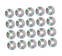 BESTonZON 50pièces Disques DIY CD Usagés Motifs Oiseaux pour Décorer La Maison Lot de Disques CD Réfléchissants -même